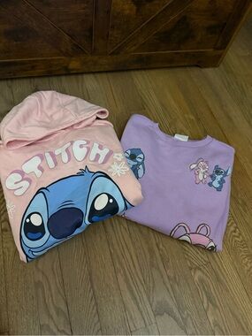 2 Piece Stitch Sweatshirt Bundle